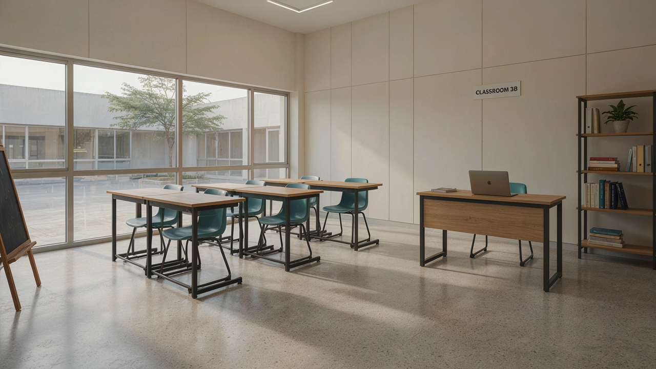 School furniture suppliers in Malappuram for classroom desks and chairs